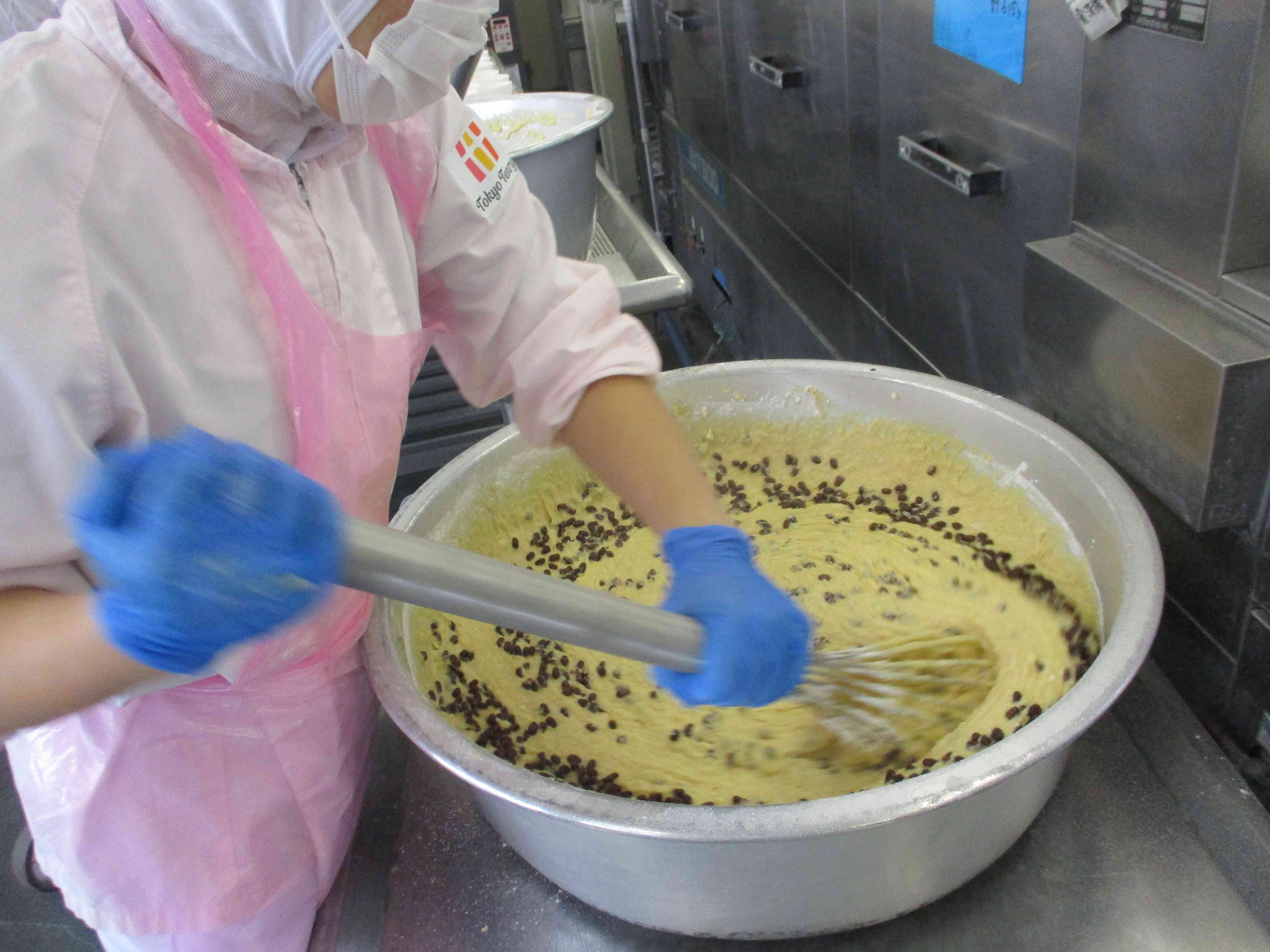 ②和風ケーキ　甘納豆入れ