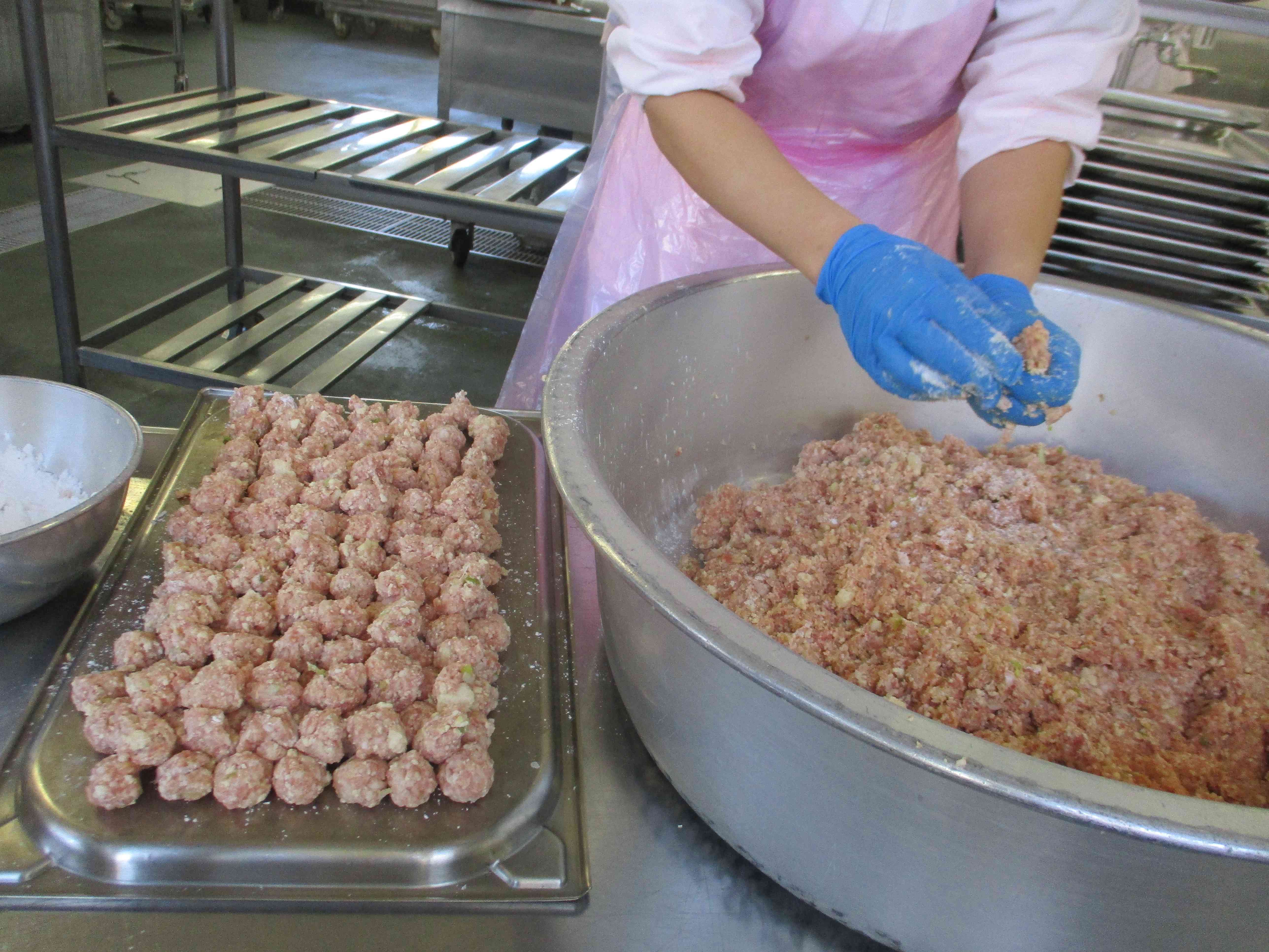 白菜と肉団子のスープ